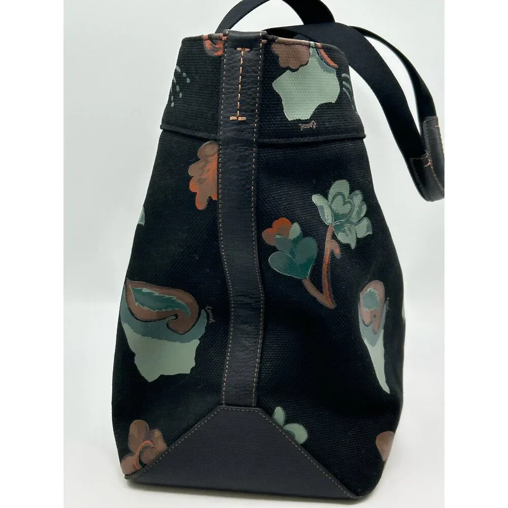 Coach Black Print Women Tote